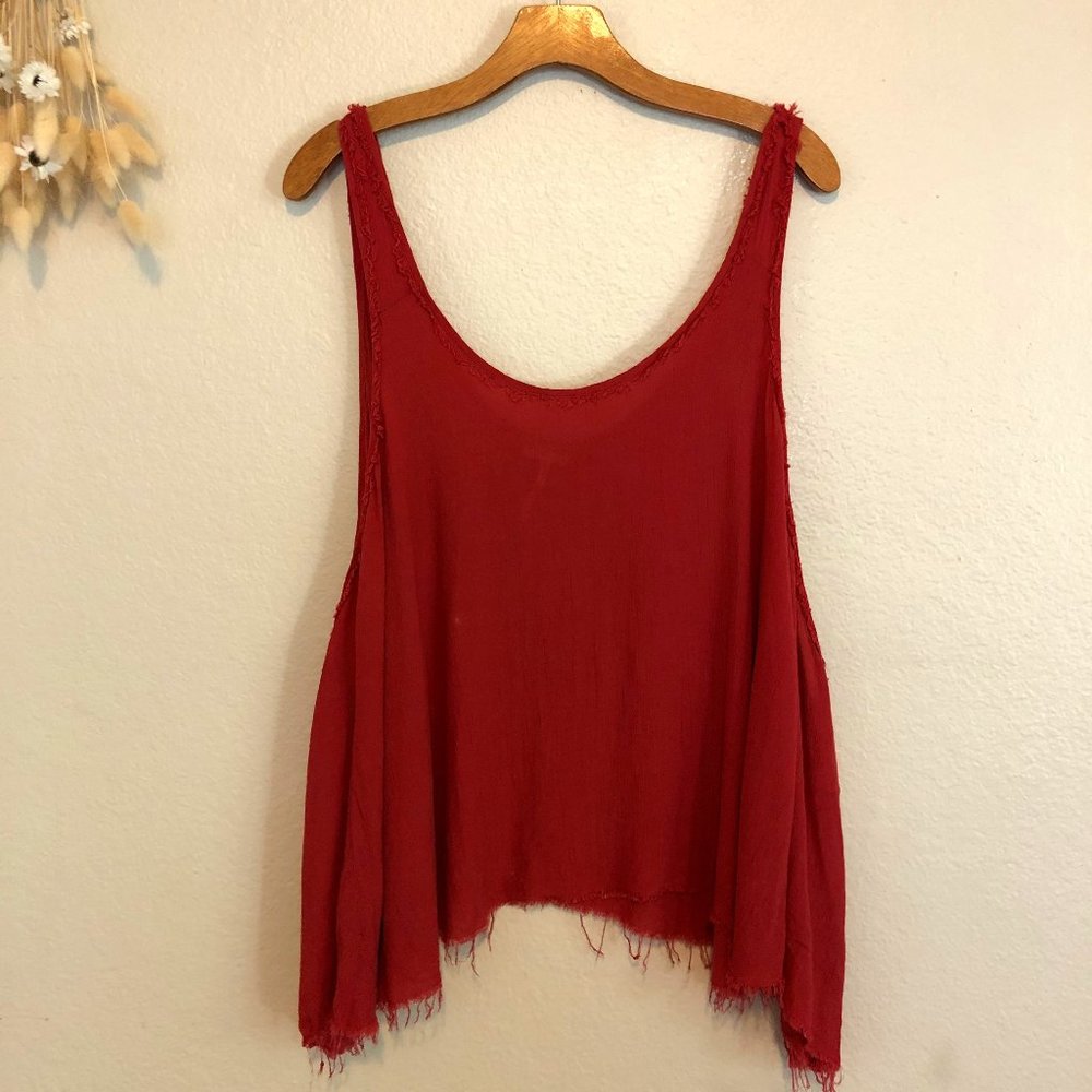 Free People Oversized Swing Tank